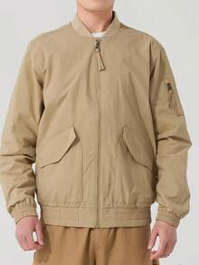 Timberland New Men's Outdoor Hiking Climbing Camping Hooded Windproof Jacket Sports Coat - Khaki - View 8