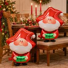 1/2pcs Christmas Santa Elf, Suitable For Christmas, Birthday, Christmas Eve, Family Gathering Decoration, Atmosphere Decoration - Multicolor - View 3