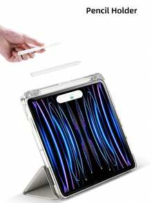 DANYCASE 保護殼，相容於 iPad A16 2025、Air 11/13、M3 2025、Mini 7 A17、Pro 2024、Air 11/13、M2 2024、Pro 11/13、M4 2024、Pro 12.9、7/8/9代、10.2、10代、10.9、Air 4/5、10.9、Pro 11、4/5/6代、Mini 6 - 灰色 - 查看 5