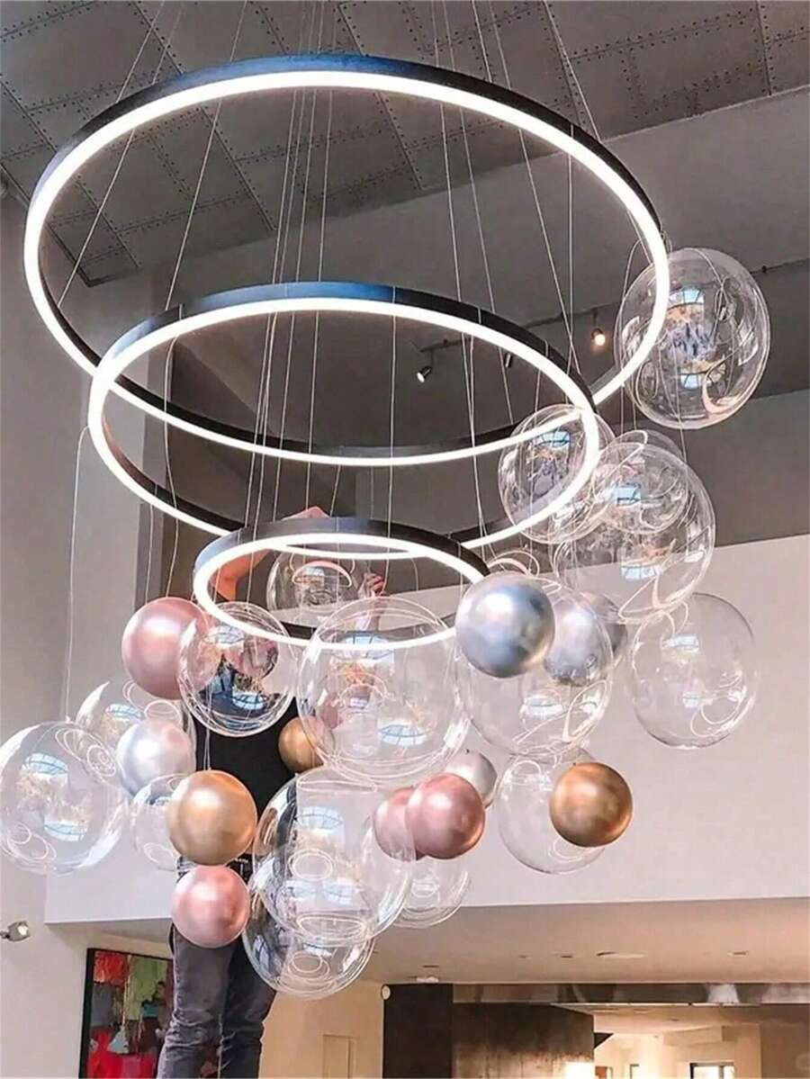 3/10pcs 10-24 Inch Clear Bobo Balloons Transparent Inflatable Helium Balloons Wedding Birthday Party Decorations - Multi-color - View 1
