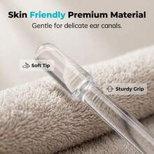 24pcs Reusable Sticky Ear Cleaning Swabs, Adult Household Ear Wax Removal Tool, Ear Cleaner Cotton Buds - Multicolor - View 4