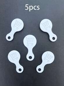 Shopping Cart Unlocking Tool And Coin-Style Keychain; An Innovative Token For Unlocking Supermarket Trolleys And Luggage Carts-A Portable, Practical Tool. - Multicolor - View 8