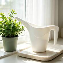 3pcs Long Spout Watering Can, 350ml White Small Watering Can, Long Handle Nozzle Precise Watering, Suitable For Indoor Plants Succulents Flowers, Solves Watering Overflow Pain Point, Essential Gardening Tool - White - View 11