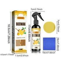 OUHOE Furniture Gloss Spray, Wood Polish Beeswax Spray, Furniture Care, Deep Nourishment For Floors, Polishing And Color Protection, Nourishment And Prevention Of Cracking, Wood Spray. - Spray - View 8