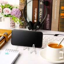Mini Display Stand, Transparent Acrylic Material, Stable Support Resistant To Tipping, Can Display Cards, Coins, Badges And Other Items, Suitable For Collection Display, Exhibition Meetings, Wedding Parties, Desktop Decoration And Other Multiple Scenarios - View 4