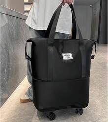 Rolling Travel Bags - Purple - View 2