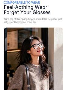 AI Smart Photography Glasses, Bluetooth Calling, 8MP Camera, AI Translation, Anti-Shake Video Recording, Open-Ear Audio, Bluetooth Calling Music Playback Function, AI Recognition Translation Function, Hands-Free Operation Smart Glasses, Suitable For Sports And Travel Scenarios - View 5