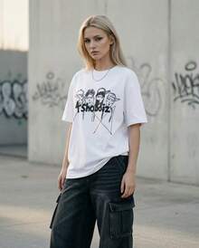 Men T-Shirts - White - View 2