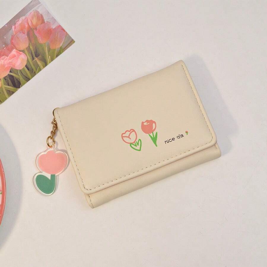 Tulip Cute Short Coin Purse