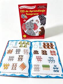 Spanish Writing And Recognition Workbook (Erasable Edition): An 18-Page Reusable Practice Book; Ideal For Early Learning Activities For Toddlers And Preschoolers; Suitable For Homeschooling And Classroom Instruction; An Excellent Halloween Gift. - Multicolor - View 10