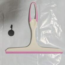 Set de 2 piezas (Escurridor de ducha + Gancho), Escurridor de limpieza para el hogar, Escurridor de ventanas, Escurridor de vidrio manual, Raspador de agua, Adecuado para puerta de ducha, baño, ventana y vidrio, Suministros de limpieza, Herramientas de limpieza, Esencial para volver a la escuela - Limpiaparabrisas - Ver 13