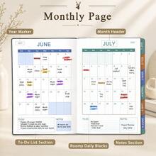 2027 Daily Planner, 360 Pages - Includes 5 Planning Stickers, Monthly And Daily Time Planning Notebook, Time Management And Self-Discipline Plan, Suitable For Office, Study Supplies, Self-Discipline Plan, Back To School - 1 Set - View 7