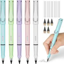 Everlasting Pencil, Break-Resistant, Continuous Lead HB Automatic Pencil, Sketching No-Trace Colored Pencil, No Sharpening Required, Back To School Season - Multi-color - View 2