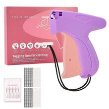 Handheld Sewing Machine For Quick Repairs, Portable Wireless Fabric Sewing Machine With 5 Spools And Needles, Manual Stapler-Style Sewing Machine Suitable For Clothes, Jeans, Curtains, DIY Crafts Emergency Repairs. (5 Needles + 500 White Rubber Needles + 500 Black Rubber Needles) Handheld Sewing Machine, Portable Fabric Sewing Machine, Manual Sewing Gun Suitable For Clothes, Quick Repair Sewing Tool, Stapler-Style Sewing, Jeans Hand Sewing Machine, Emergency Clothing Repair Kit, Wireless Fabric Sewing Tool - A - View 14