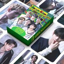 127PCS The Sin:Bliss Lomo Cards Set Photocards With Stickers HD Photo Collection Cards Fans Gift`Card Stickers E-Group THE_SIN_BLISS Small Cards SUNGHOON JUNGWON - Multicolor - View 1