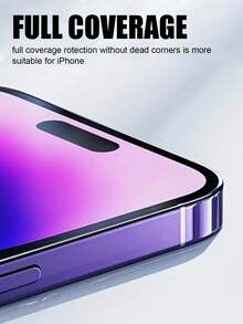 5pcs High Definition Tempered Glass Screen Protector, Compatible With Apple Models, 1:1 High Definition Image Quality, Scratch-Resistant, Shatter-Resistant, Durable, Suitable For Apple X/XR/11/12/13/14/15/16/16 Plus/16 Pro/16 Pro Max/17 Promax/17 Pro/17/17 Air Full Series - Clear - View 8