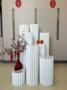 Latest Handmade Thickened Foldable Roman Column, Suitable For Weddings, Parties, Gatherings, Various Event Venues, New Size, Arbitrary Combination, Paper Folding Roman Column - Suitable For Weddings - Birthday Parties - Home Decor - Graduation Ceremonies, Easy To Carry - A - View 5