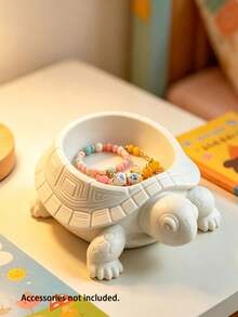 Turtle Shaped Storage Tray, Entryway Key Holder, Nordic Style Desktop Decor Ornament - Multicolor - View 8