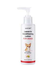 Hydrating Leave-In Dog Conditioner With Aloe Vera | No-Rinse Moisturizing Skin & Coat Lotion For Dogs & Puppies | Detangler For Mats & Dry Coat | Guava Scent - Guava - View 8