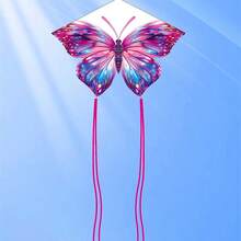Vibrant Large Colorful Butterfly Kite, Easy To Fly In Light Breeze, Includes Flight Accessories, Suitable For Beach And Park Outdoor Play, Exquisite Holiday Gift For Family And Friends - Colorful Butterfly Kite - View 3