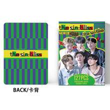 127PCS The Sin:Bliss Lomo Cards Set Photocards With Stickers HD Photo Collection Cards Fans Gift`Card Stickers E-Group THE_SIN_BLISS Small Cards SUNGHOON JUNGWON - Multicolor - View 4