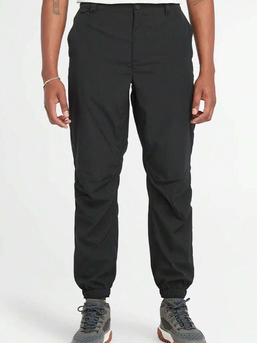 Timberland Men's Lightweight Breathable Casual Waterproof Wear-Resistant Hiking Outdoor Sports Jogger Pants - Black - View 1