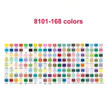GuangNa 288/240/168/120/72/60/36/24/12/1 色壓克力顏料筆，軟毛刷頭，可堆疊防水繪圖筆，適用於專業藝術繪畫、DIY塗鴉、著色本、玻璃與石頭繪畫，聖誕禮物 - 彩色 - 查看 22