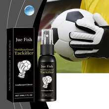 JUE FISH Goalkeeper Glove Grip Spray | Suitable For Goalkeeper Training And Match Use, Helps Improve Glove Grip Stability, Making Ball Control More Secure; Transparent Spray Texture, Does Not Affect Glove Softness, Can Be Lightly Sprayed Before Training To Enhance Grip Feel - A - View 10