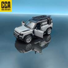 C C A Model Mobil Land Rover Defender Modifikasi Skala 1:43, Bodi Paduan Logam, Dua Pintu Samping Dapat Dibuka, Penggerak Tarik Mundur, Mobil Modifikasi DIY dengan Aksesoris, Mainan Anak Laki-laki dan Perempuan untuk Koordinasi Tangan dan Kemampuan Kognitif, Hadiah Halloween, Natal, Ulang Tahun - MultiWarna - View 14