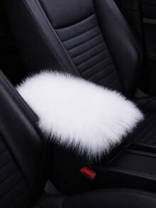 Plush Armrest Pad - Soft Plush Central Armrest Pad, Suitable For Cars, SUVs, Trucks, Universal Size, Warm Interior Pad For Winter, Non-Slip Polyester Material, Protects Console & Seats, Luxurious Faux Fur Armrest Pad, Comfortable Support, Upgrades Interior - one-size - View 23