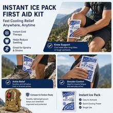 Premium First Aid Kit, Suitable For Outdoor Hiking And Camping. A Thoughtful Gift For Friends. - Black - View 8