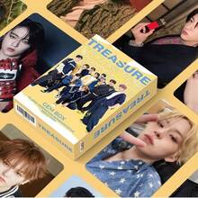 1PC 55pcs Treasure Boy Band Gem Box K-POP Merchandise LOMO Laser Photocard, Photo Cards, Arirang, BTS21 Accessories, Bangtan, Photo Card, Photocard - A - View 6
