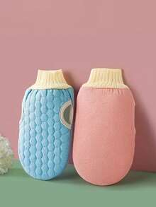 2/1pc Bath Gloves, Exfoliating Scrub Brush For Shower And Massage, Comfortable Cleaning Towel - Multicolor - View 7