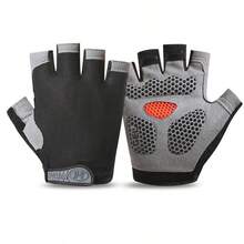 Lightweight, Breathable, And Non-Slip Fitness Gloves Suitable For The Gym, Cycling, And Various Types Of Training; Ultra-Lightweight Design, Unisex. - Multicolor - View 14