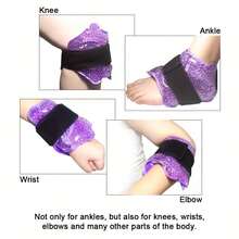 1pc Knee Ice Pack, Knee Ice Wrap, Gel Ice Bag, Reusable Cold/Hot Gel Pack, Suitable For Cold And Hot Therapy For Knees, With Adjustable Straps. Suitable For Post-Workout, Travel, Camping And Daily Use, Back To School Season. - C - View 3