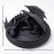 3D Printed Dragon Jewelry Tray 1pc, Gothic Style Decorative Tray, Multi-Functional Storage Box, Men's Study Desk Decor Jewelry Box, Perfect Gift For Halloween, Christmas, Thanksgiving And Other Major Holidays - Multicolor - View 8