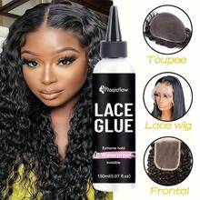 150ml/5.07fl.Oz Waterproof Lace Wig Glue - Strong Hold, Invisible & Quick Dry | No Odor, Easy Removal Hair Adhesive. - 150ml - View 4