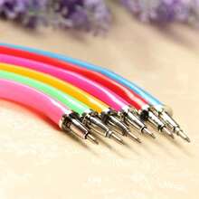 5pcs/10pcs Bracelet Pens, Random Colors, Cute Wristband Ballpoint Pens, Bracelet Pens, Bangle Pens, Creative Office Stationery. - Multiple Styles - View 2