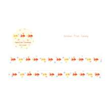 1pc Little Fish Little Fish Swim Fast Washi Tape, Dreamy Element Pattern Planner Base Decoration Collage Tape - Multicolor - View 10