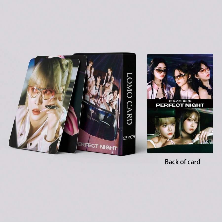 55pcs Lomo Cards Perfect Night K-POP Merchandise KP OP Small Cards
