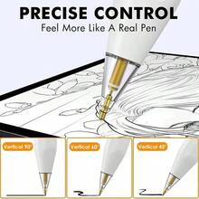 4/6 PCS For Apple Pencil Tips, Replacement Tips For 1st, 2nd And 3rd Generation Pro Pens, Durable Tips, Accessories. - Multicolor - View 7