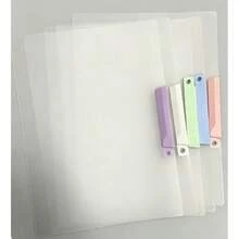 5 Set Map Transparan A133.33cm dengan Bukaan Samping yang Dapat Diputar, Tahan Air & Debu, Kotak Penyimpanan File, Cocok untuk Dokumen Sekolah, File Kantor, Kertas Seni, Perlengkapan Sekolah, Organizer Meja Minimalis Kapasitas Besar - MultiWarna - View 18