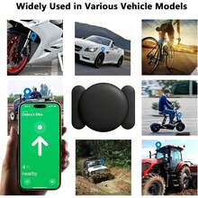 Vehicle Tracking Device,2PCS GPS Tracker For Vehicles,With Magnetic Case,Real-Time Mini Magnetic Car Tracker Device Works With Apple Find My (IOS Only),No Monthly Fee - Black,1 Pack - View 7