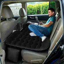 Portable Foldable Inflatable Car Back Seat Mattress, Comfortable Sleeping Air Bed With 2 Pillows, Storage Bag And Repair Kit, Essential For Mid-Size SUV/Pickup Truck Summer Vacation Camping Road Trip Outdoor Gear - Car Air Mattress - View 12