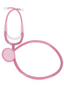 1pc Stethoscope Prop Adjustable Toughness Durable Doctor Role Play Birthday Halloween Christmas Gift Family Game Prop - Multicolor - View 6
