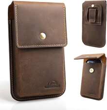 Phone Belt Bag - Brown - View 1