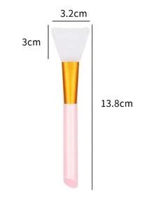 5/1pc Soft Silicone Face Mask Applicator Brush, Silicone Mask Brush, Mud Mask Brush, Makeup Brush - / - View 8