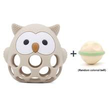 Infant Owl Rattle Toy, Cute Animal Hollow Design Easy To Grip, Soft Material Easy To Clean, Comes With 1 Random Color Rattle, Newborn Gift, Suitable For Baby Boys And Girls - Multicolor - View 12