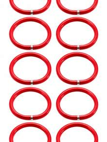 5pcs/10pcs Bracelet Pens, Random Colors, Cute Wristband Ballpoint Pens, Bracelet Pens, Bangle Pens, Creative Office Stationery. - Multiple Styles - View 10