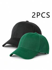 1pc Christmas Magic Hook & Loop Light Panel Baseball Cap, Outdoor Adjustable Sun Protection Casual Hat For Boys & Girls, Suitable For Spring/Autumn Travel, Beach Vacation, Sun Hat - Baseball Cap - View 27